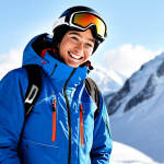 **

"A friendly, professional-looking ski instructor, fully clothed in a modern ski suit, smiling warmly. Background shows a snowy mountain scene with skiers enjoying themselves, but focus is on the instructor. Appropriate attire, safe for work, family-friendly, perfect anatomy, correct proportions, well-formed hands, professional photography, high quality, modest clothing, Malaysia-friendly content."

**