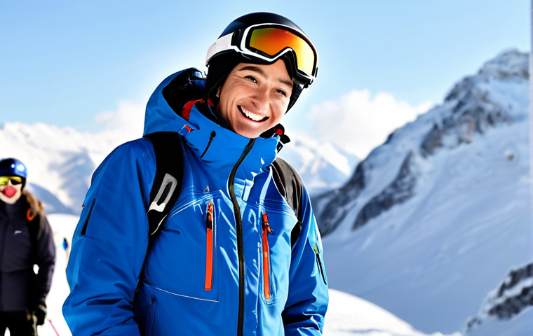 **

"A friendly, professional-looking ski instructor, fully clothed in a modern ski suit, smiling warmly. Background shows a snowy mountain scene with skiers enjoying themselves, but focus is on the instructor. Appropriate attire, safe for work, family-friendly, perfect anatomy, correct proportions, well-formed hands, professional photography, high quality, modest clothing, Malaysia-friendly content."

**