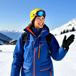 Language & Communication**

"A friendly, fully clothed ski instructor, appropriate attire, gesturing warmly to a diverse group of students on a snowy mountain. Background shows scenic ski resort. Focus on clear communication. Safe for work, modest, family-friendly, perfect anatomy, correct proportions, natural pose, high quality."

**